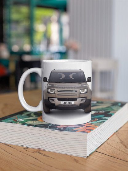 Personalised Land Rover Defender Mug