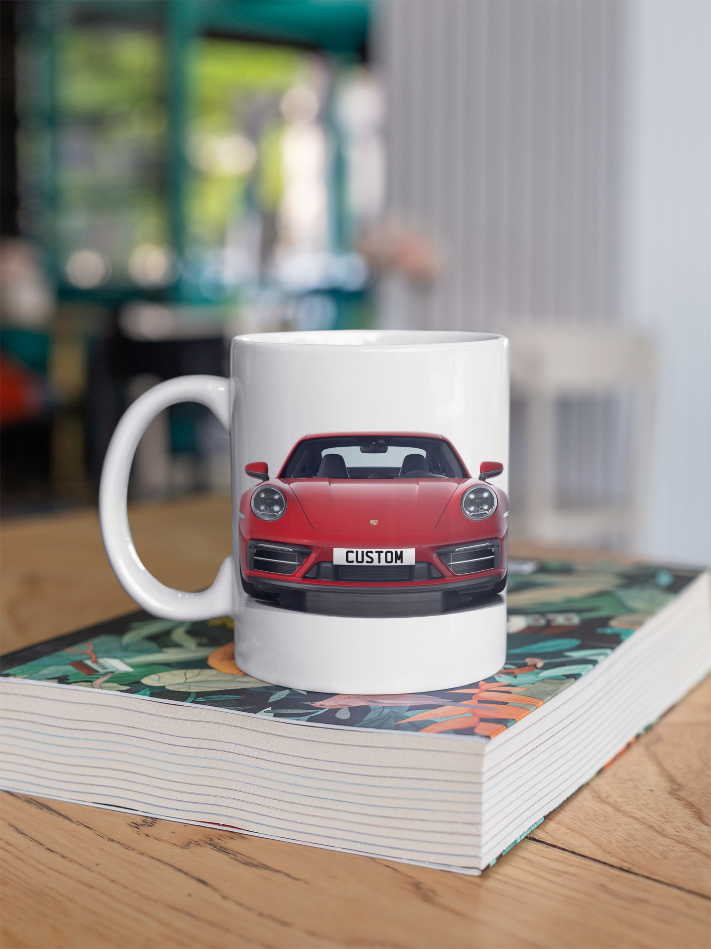 Personalised Porsche 911 Carrera GTS Mug