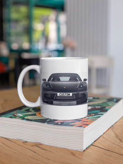 Personalised Porsche 718 Cayman S Mug