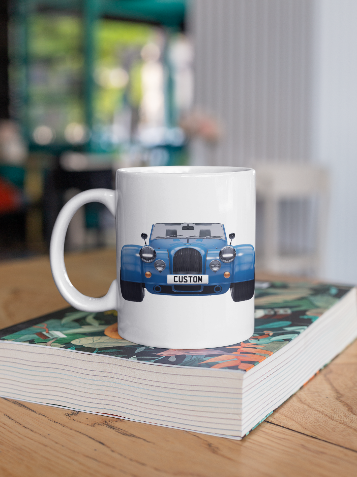 Personalised Morgan Plus 6 Mug