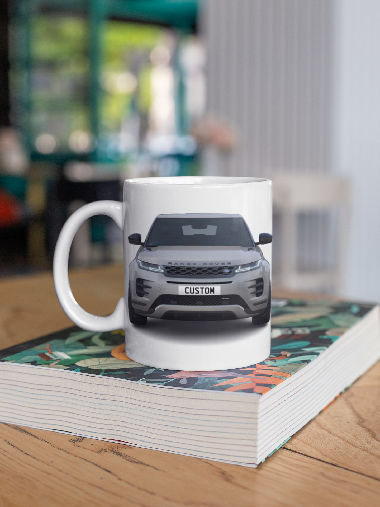 Personalised Land Rover Evoque (Black Exterior Pack) Mug