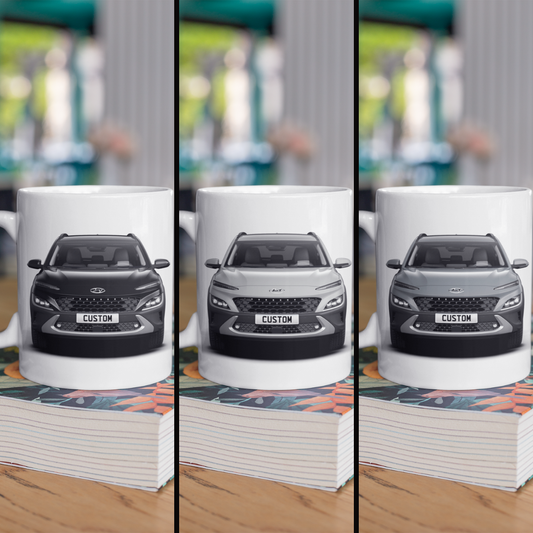 Personalised Hyundai Kona Mug