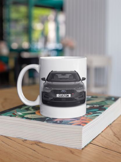 Personalised Ford Focus ST Mug