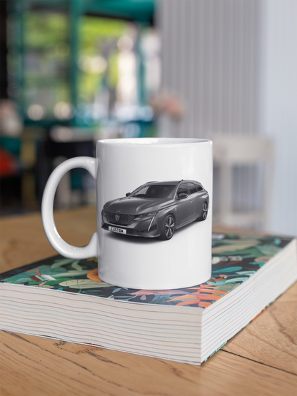 Personalised Peugeot 308 SW GT Mug