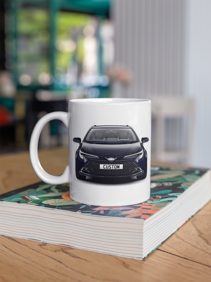 Personalised Toyota Corolla Touring Sport Excel Mug