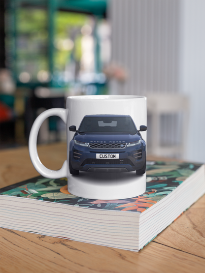 Personalised Land Rover Evoque Mug