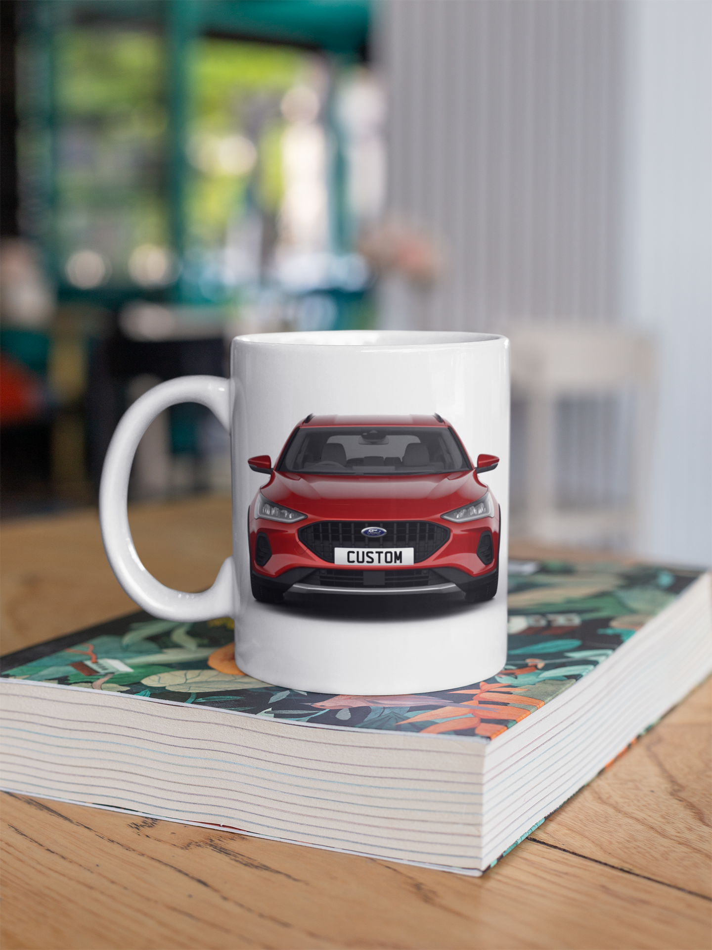 Personalised Ford Focus Active X Mug