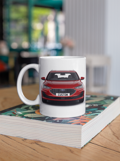 Personalised Ford Focus Titanium Mug