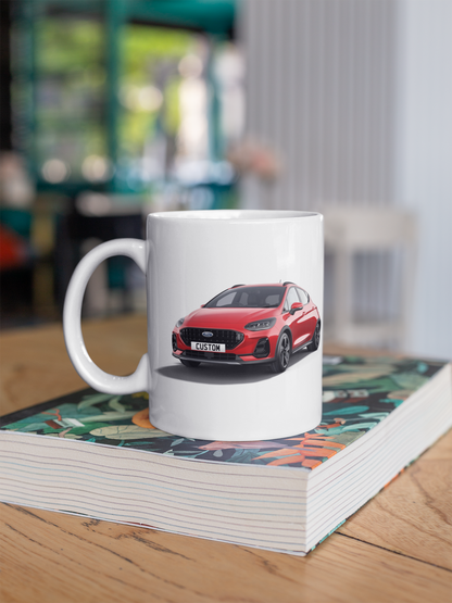 Personalised Ford Fiesta Active Mug