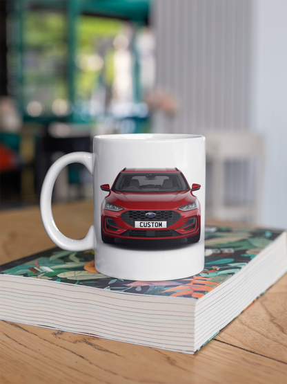 Personalised Ford Focus ST-Line X Mug