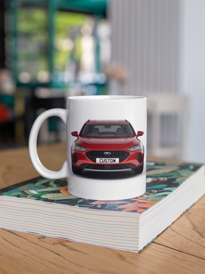 Personalised Ford Focus Active Mug