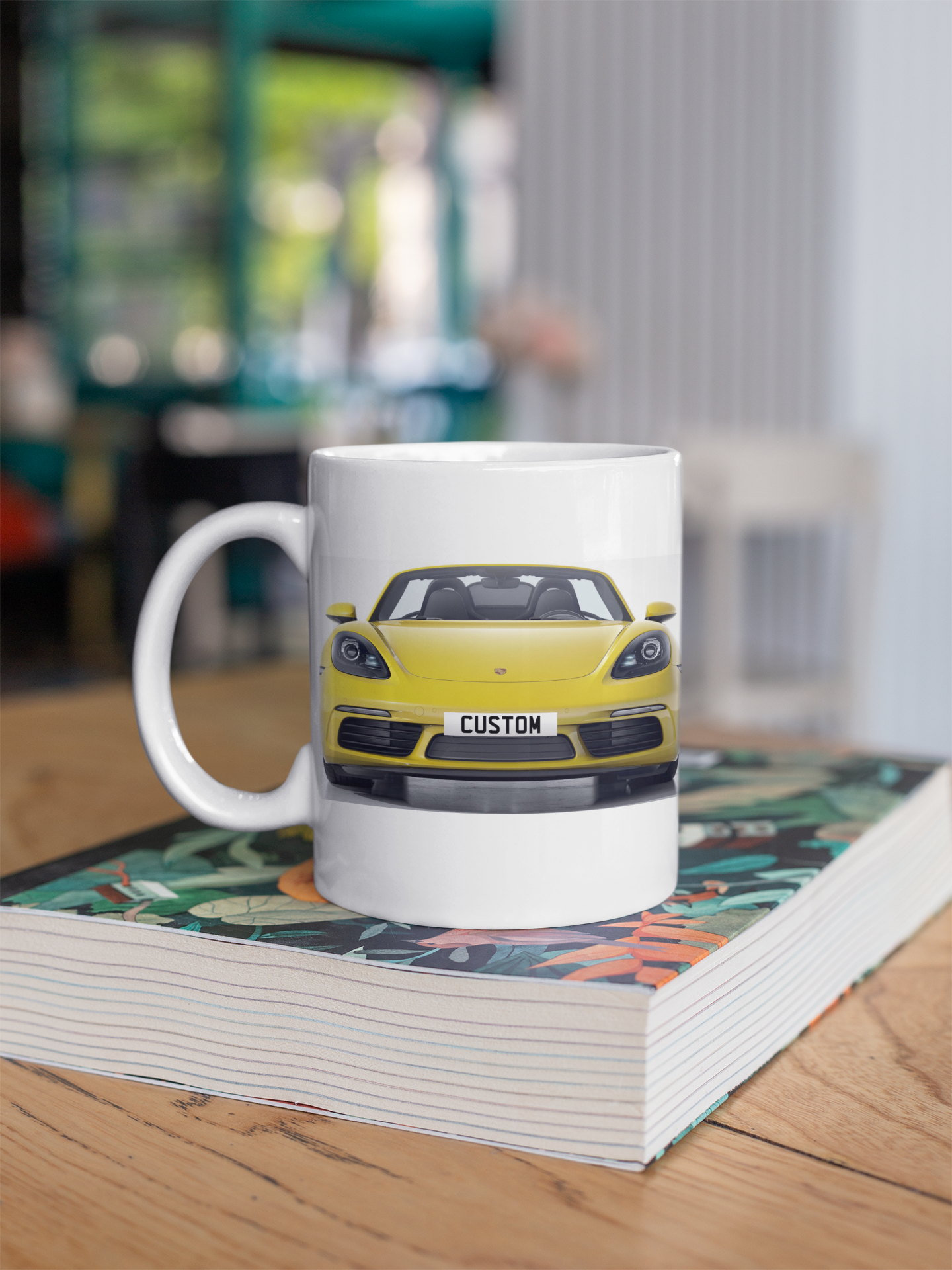 Personalised Porsche 718 Boxster Mug