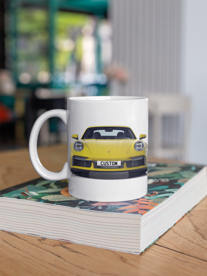 Personalised Porsche 911 Turbo Mug