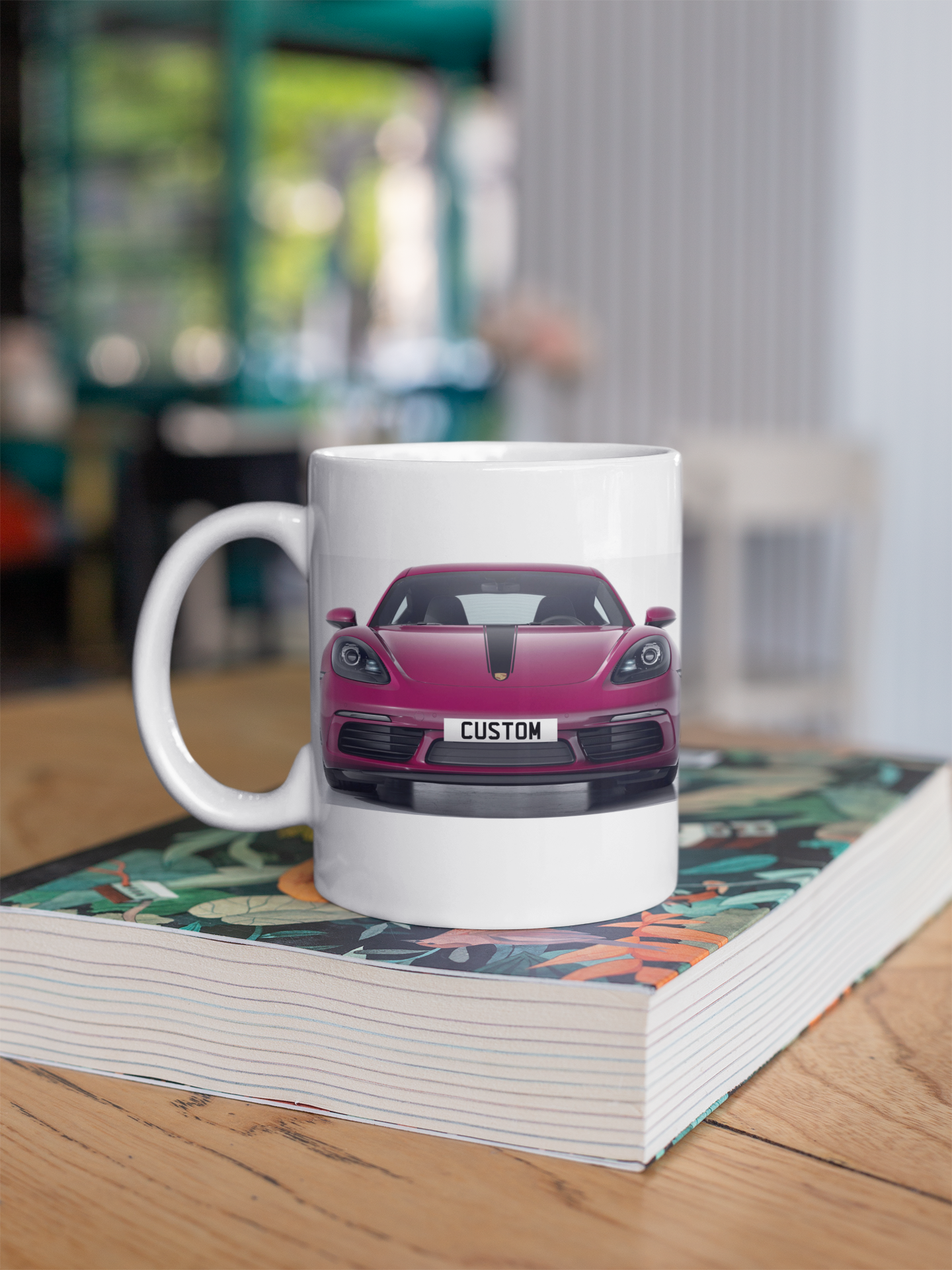 Personalised Porsche 718 Cayman Style Edition Mug