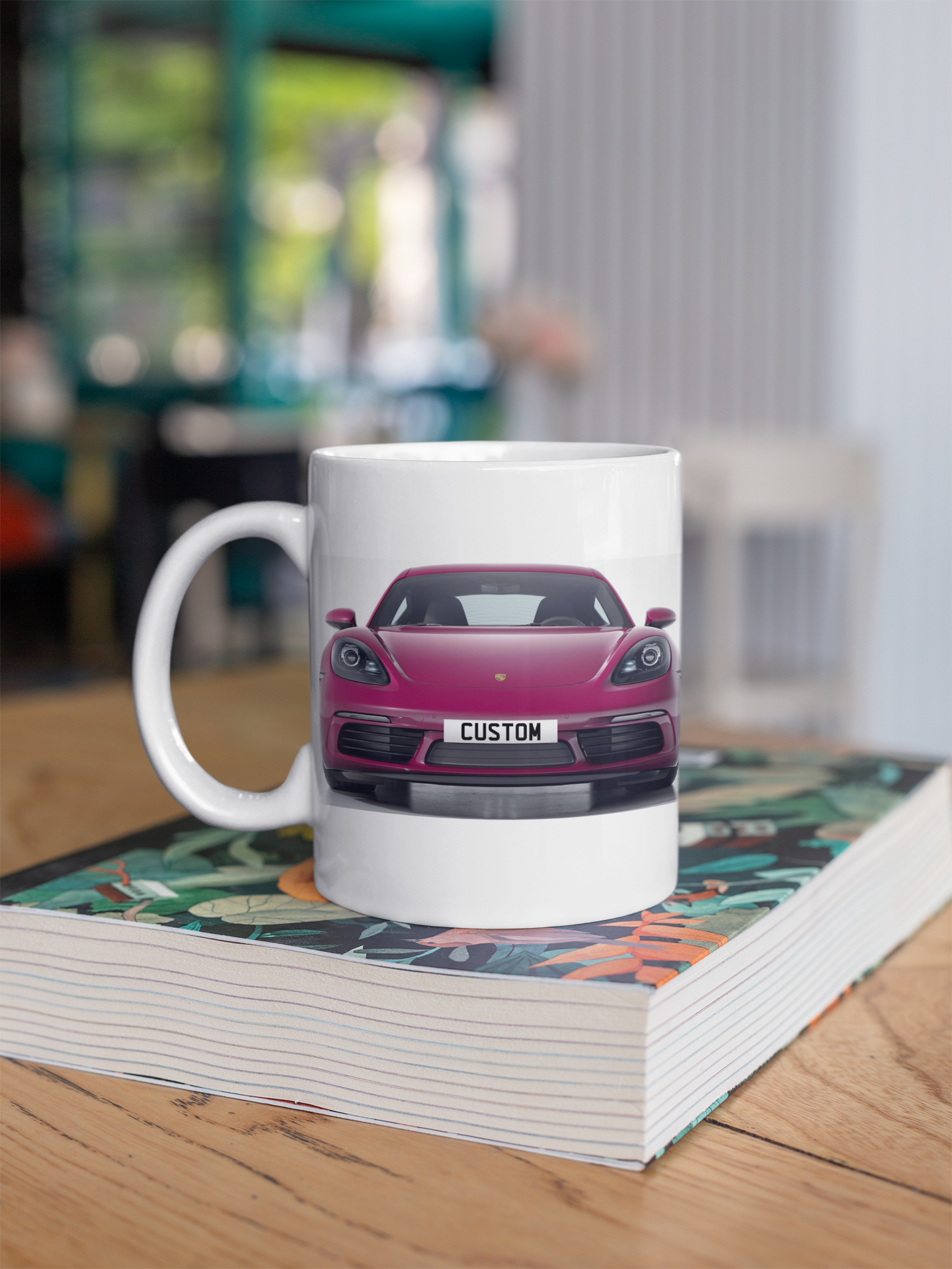 Personalised Porsche 718 Cayman S Mug