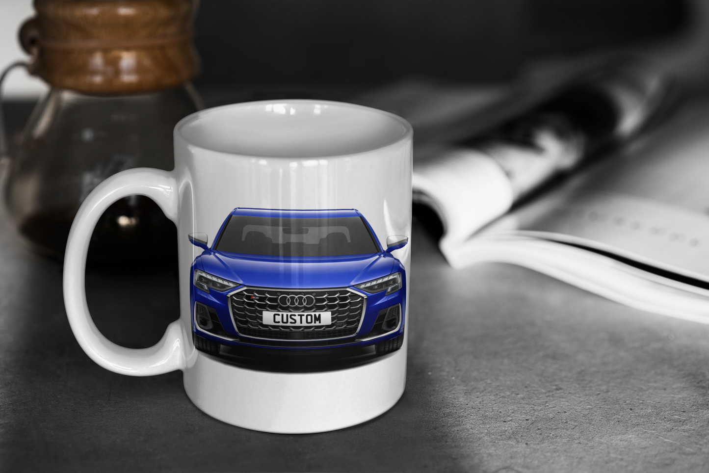 Personalised Audi S8 Mug