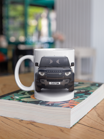 Personalised Land Rover Defender X Mug