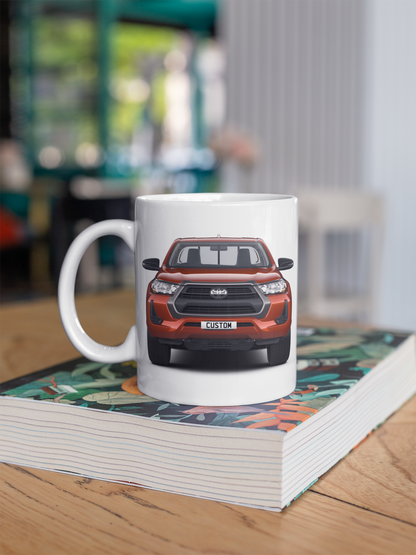Personalised Toyota Hilux Active Mug