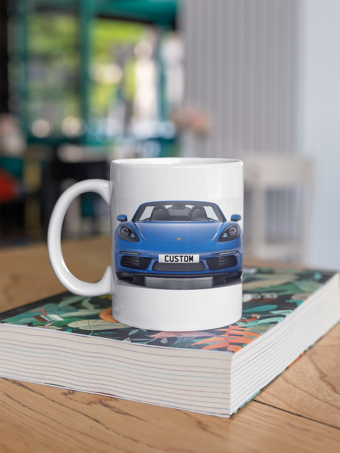 Personalised Porsche 718 Boxster Mug