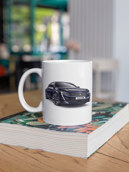 Personalised Peugeot 508 SW GT Mug