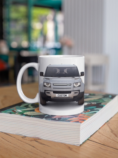 Personalised Land Rover Defender X-Dynamic Mug