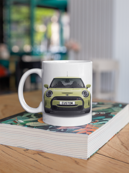 Personalised Mini 3 Door Hatch Cooper S Classic Mug