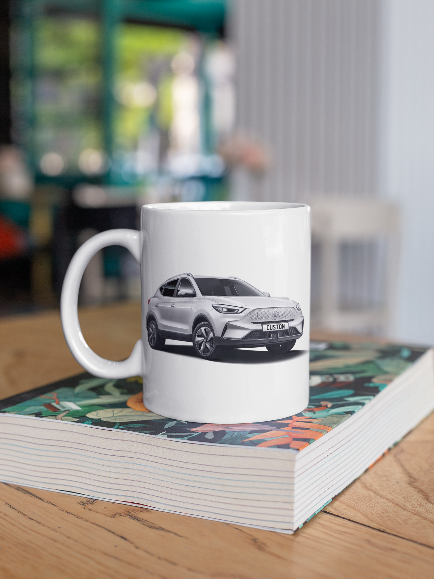 Personalised MG ZS EV Trophy Mug
