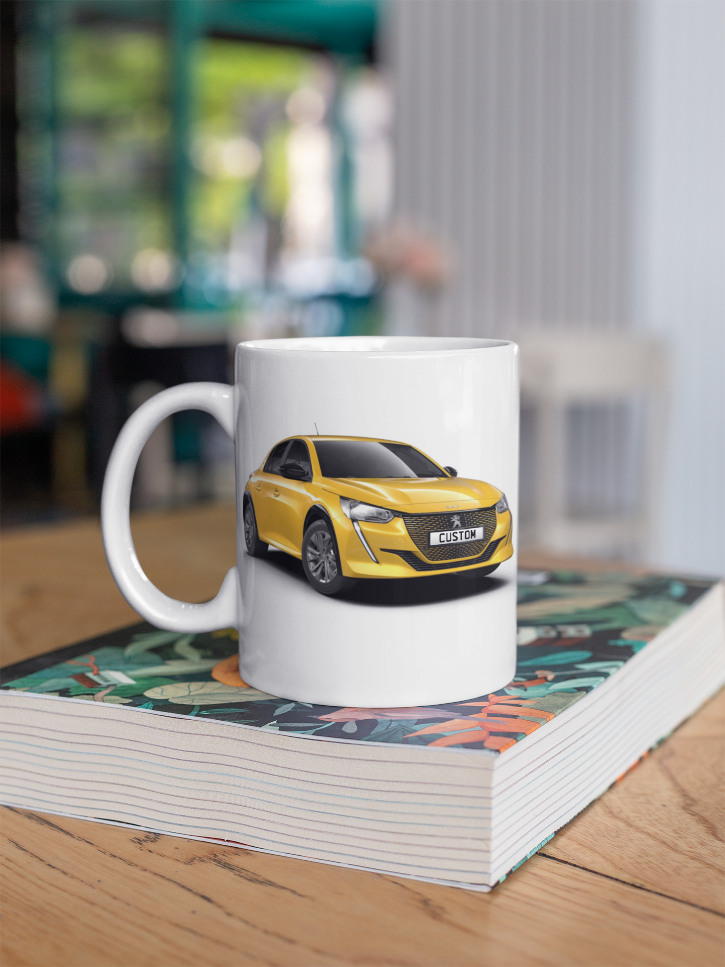 Personalised Peugeot e-208 Mug