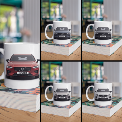 Personalised Volvo V60 Mug