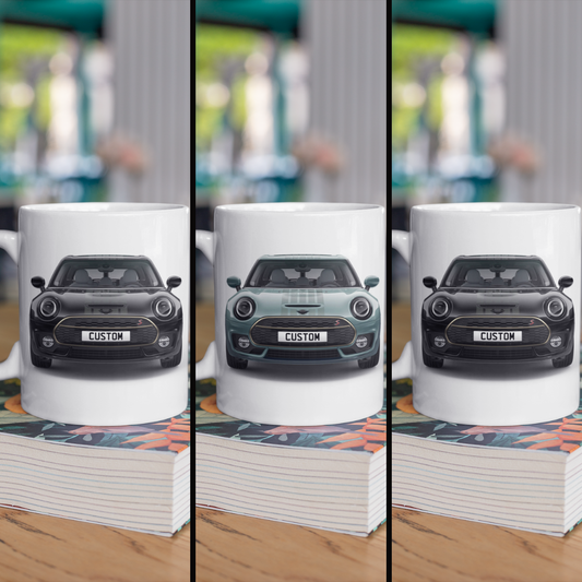 Personalised Mini Clubman Cooper S Untold Edition Mug