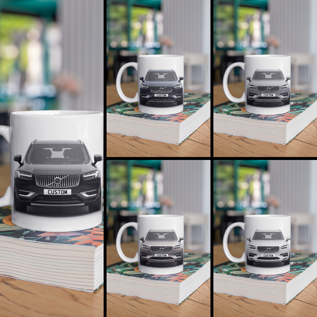 Personalised Volvo XC90 Recharge Core Mug