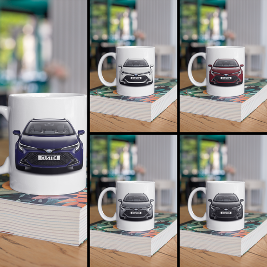 Personalised Toyota Corolla Touring Sport Excel Mug