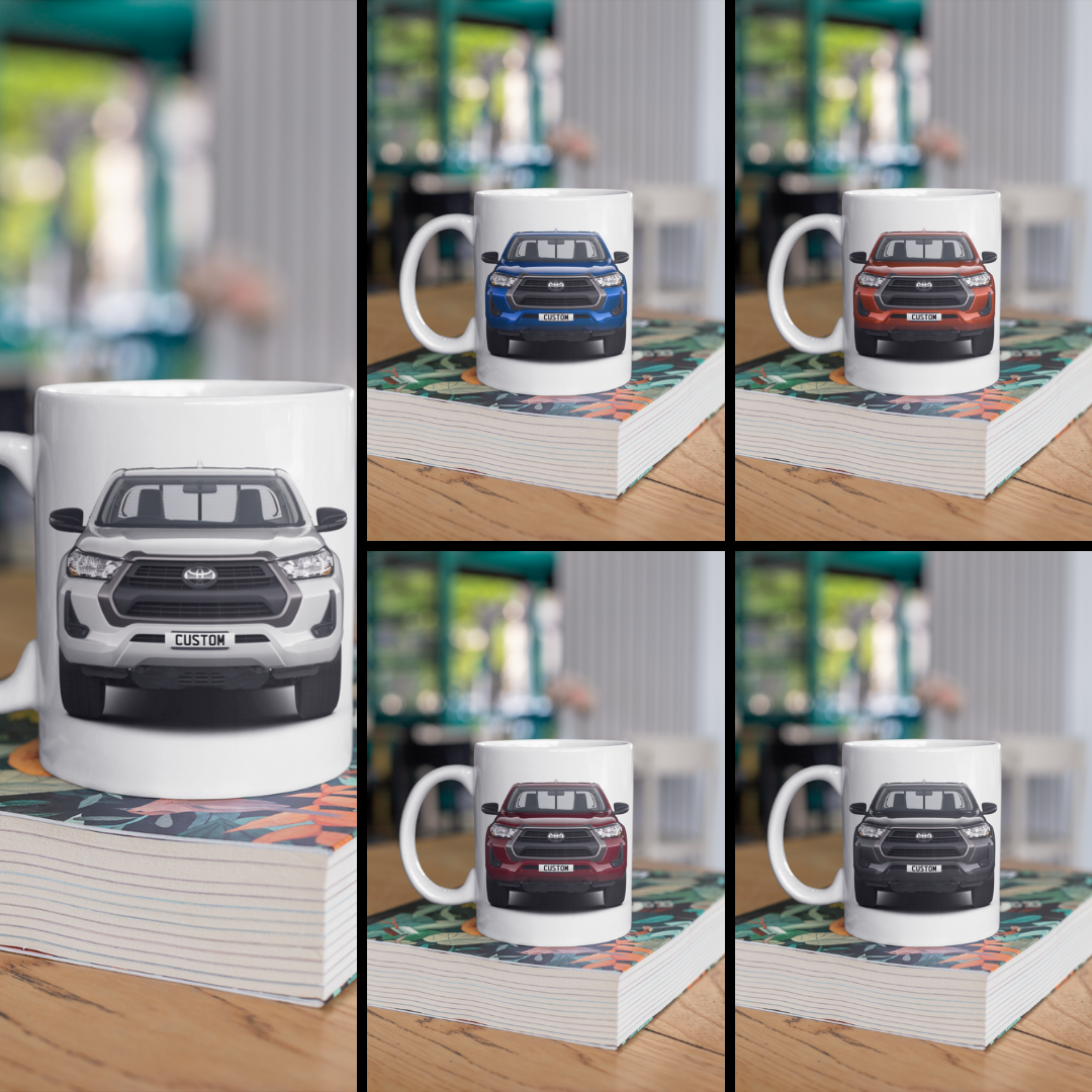 Personalised Toyota Hilux Active Mug