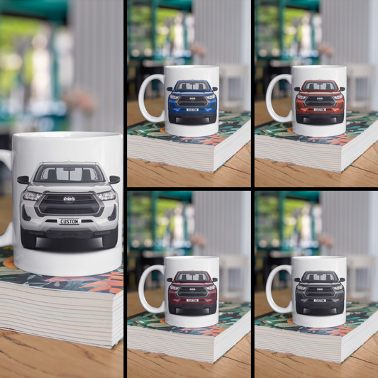 Personalised Toyota Hilux Active Mug