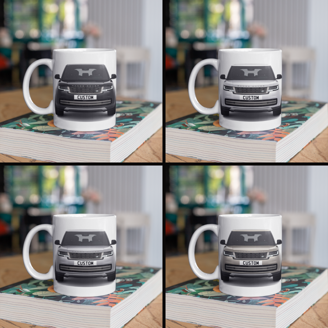 Personalised Land Rover Range Rover (Nickel Atlas Pack) Mug