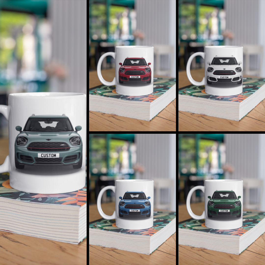 Personalised Mini Countryman John Cooper Works Mug