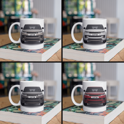 Personalised Land Rover Range Rover Sport Autobiography Mug