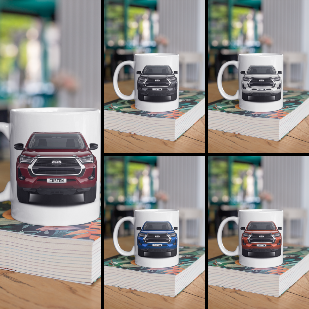 Personalised Toyota Hilux Invincible Mug