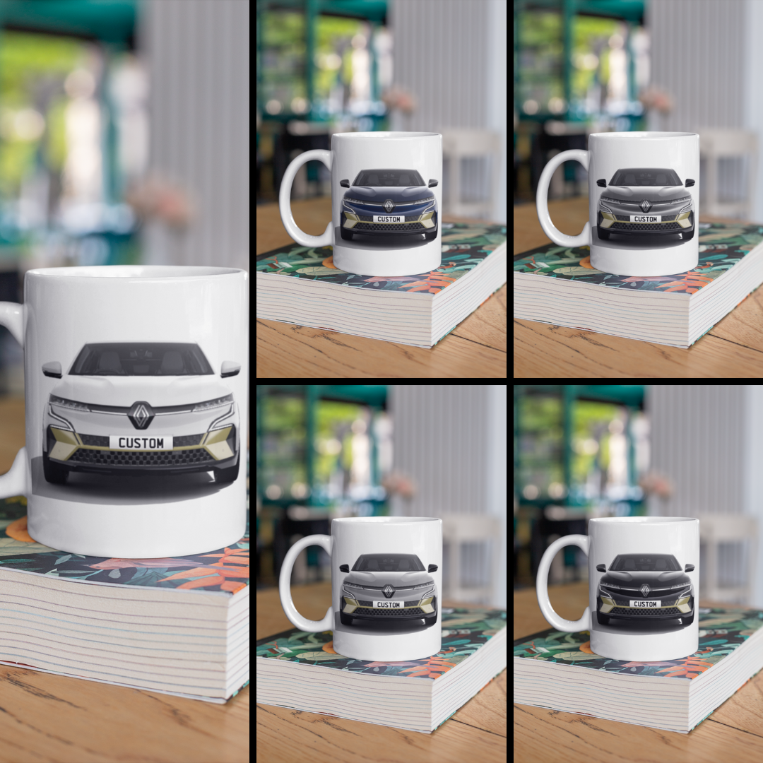 Personalised Renault Megane E-Tech Iconic Mug