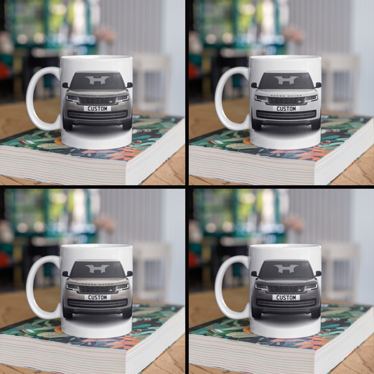 Personalised Land Rover Range Rover (Shadow Exterior Pack) Mug