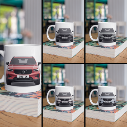 Personalised Volvo XC40 Recharge Ultimate T5 Plug-in Hybrid Mug