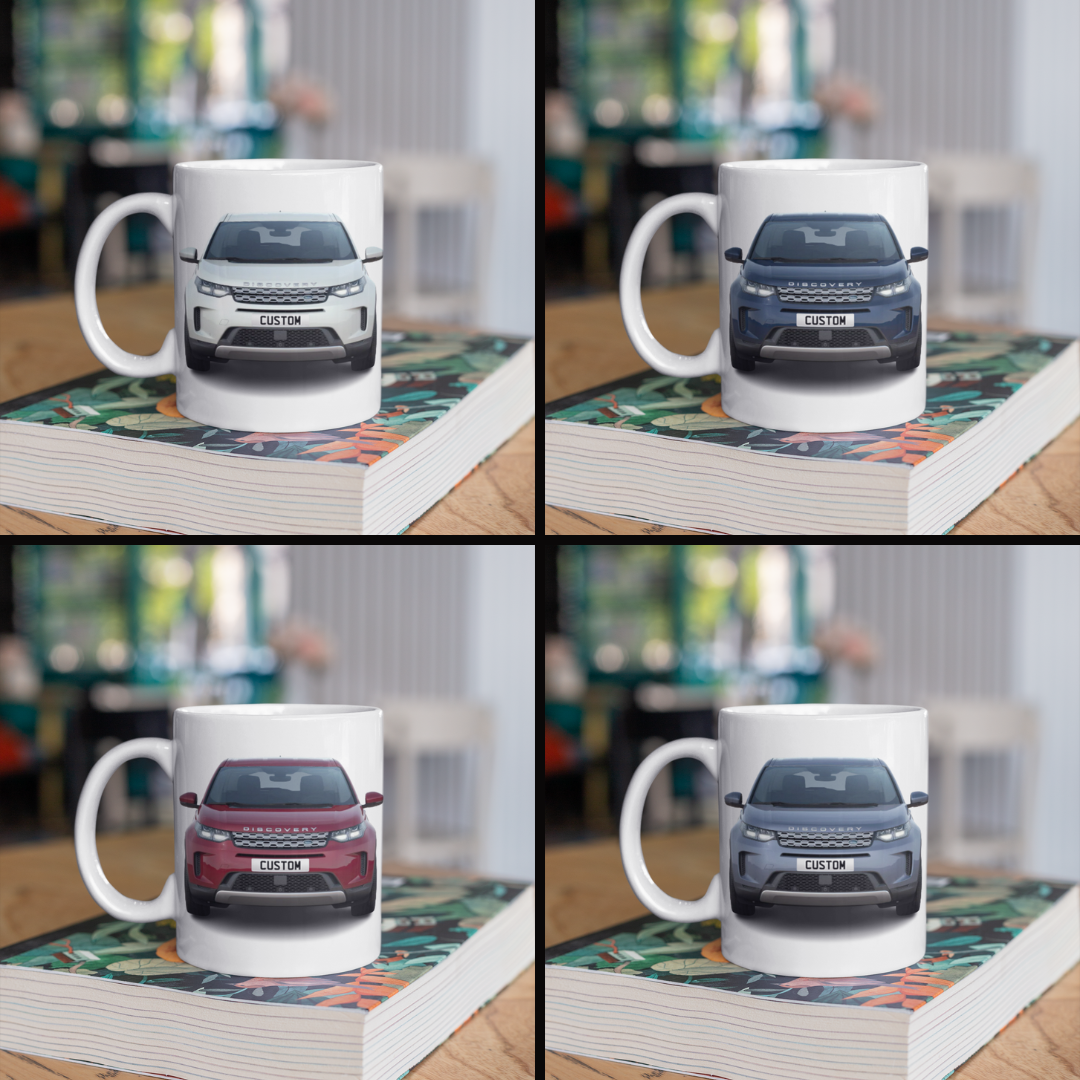 Personalised Land Rover Discovery Sport Mug