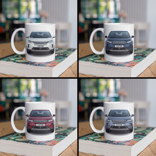 Personalised Land Rover Discovery Sport Mug