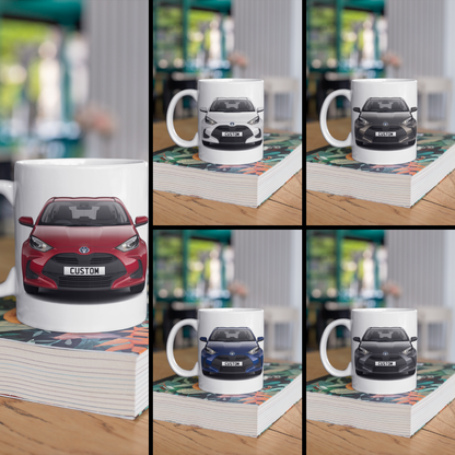 Personalised Toyota Yaris Icon Mug