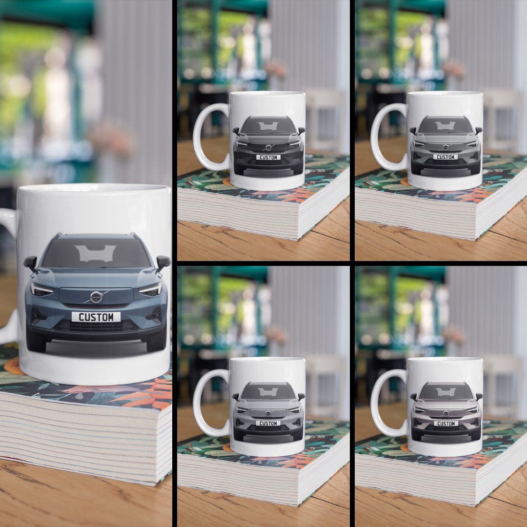 Personalised Volvo XC40 Recharge Ultimate Mug