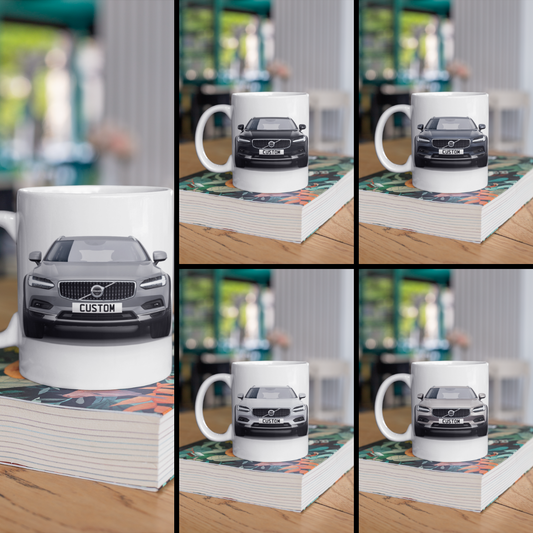 Personalised Volvo V90 Cross Country Mug