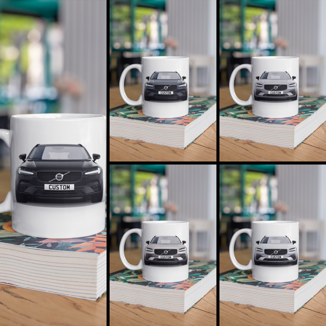 Personalised Volvo V90 Mug