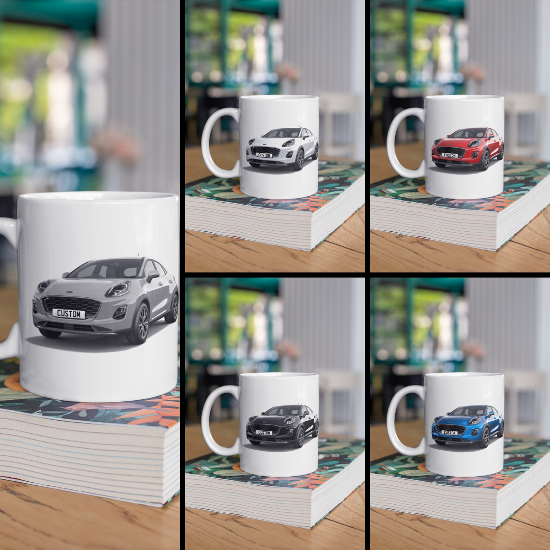 Personalised Ford Puma Titanium Mug