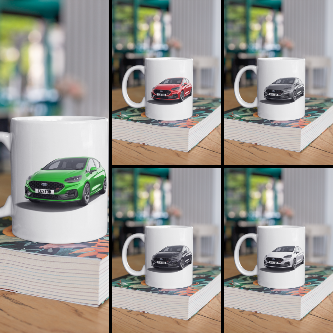 Personalised Ford Fiesta ST Mug