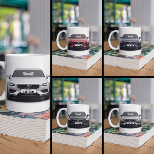 Personalised Volvo V60 Cross Country Mug